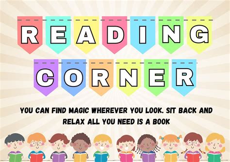 READING CORNER in 2025 | Reading corner classroom, Easy math activities ...