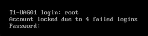 Unlock Unified Access Gateway (UAG) Root Account – Navjyot Chaney's Blog