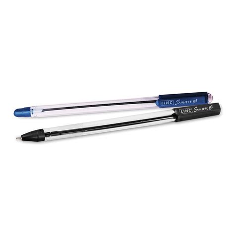 Linc Smart GL Ball Pen, Combo, Blue, Black, 50 pcs : Amazon.in: Office ...