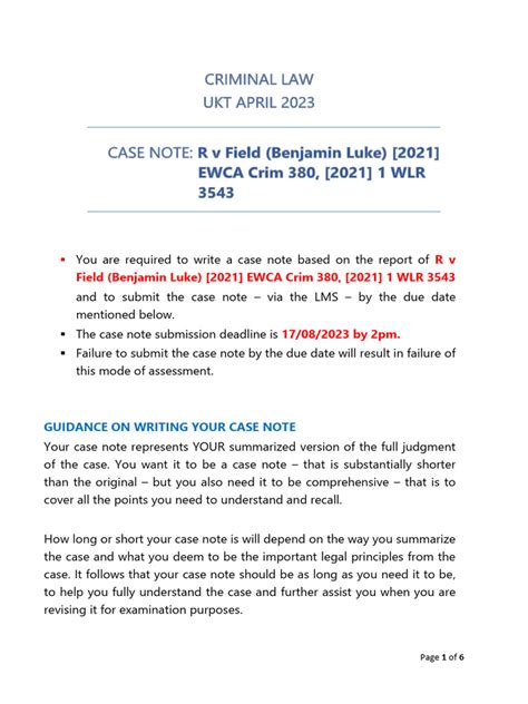 Image result for Examples of Case Notes