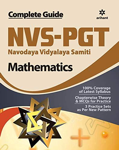 NVS-PGT Mathematics Guide 2019 : Arihant Experts: Amazon.in: Books
