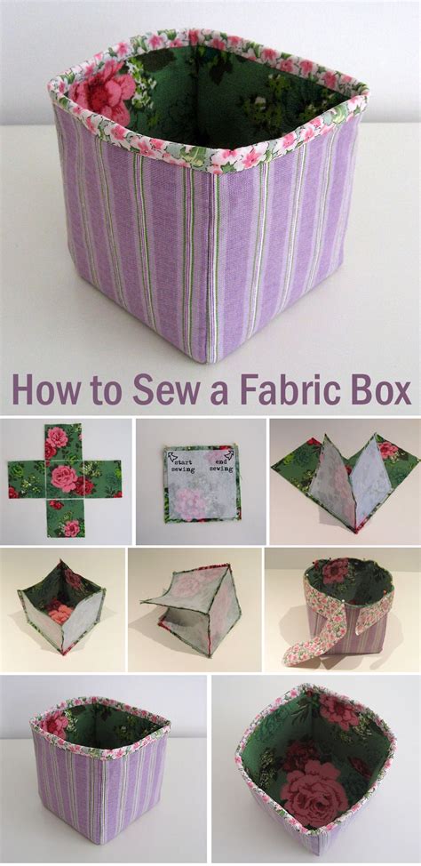 Fabric Boxes Tutorial 的图像结果