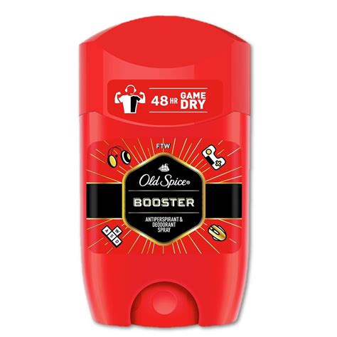 Buy OLD SPICE BOOSTER ANTIPERSPIRANT & DEODORANT FOR MEN STICK 50 ML ...