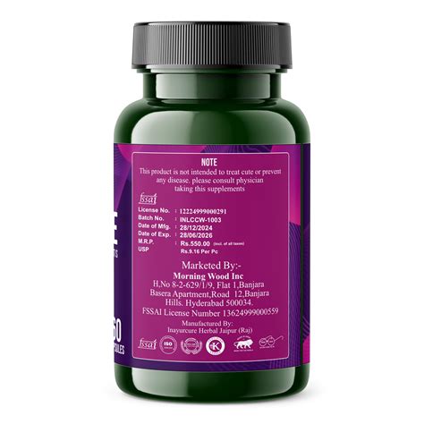 Liver Care Capsules 800mg - 60 Count | MorningWood – MorningWood Inc