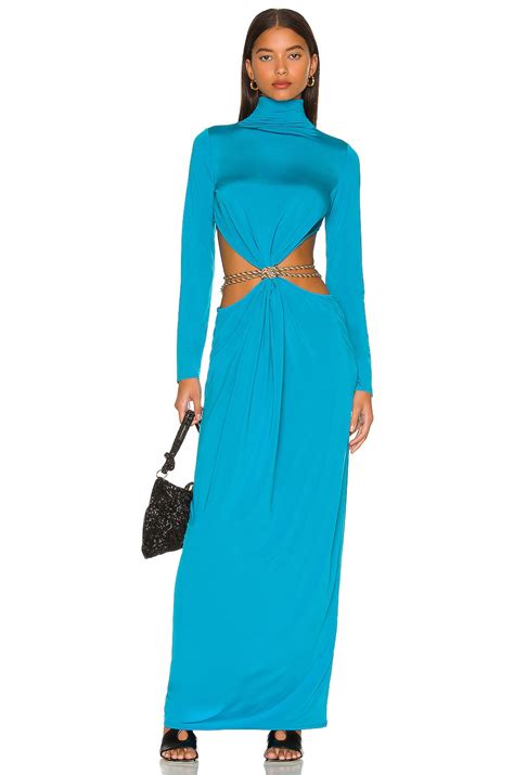 Cult Gaia Genevieve Gown in Cyan | REVOLVE