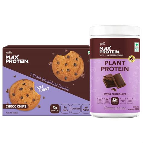 RiteBite Max Protein 7 Grain Breakfast Cookies - Choco Chips (660g ...