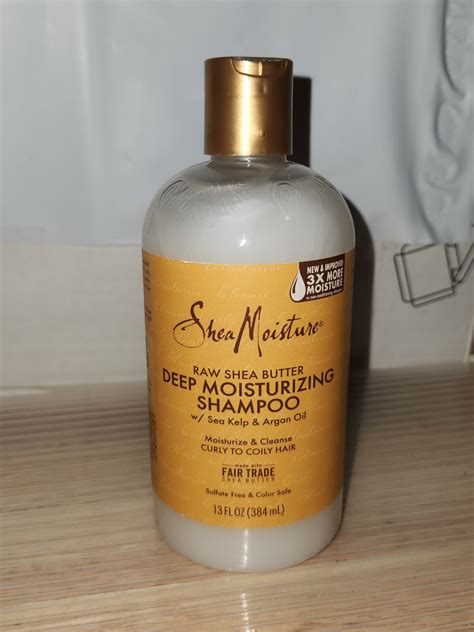 Shea Moisture Raw Shea Butter Deep Moisturizing Shampoo 13 Fl Oz (384ml ...