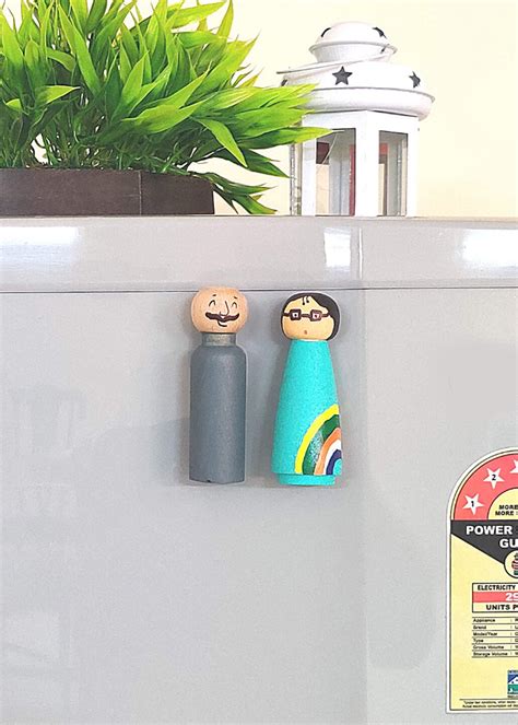 Get No Locks and Frock Wooden Puppet Magent at ₹ 800 | LBB Shop