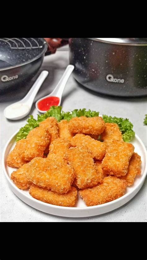 resep nugget ayam dengan tepung roti