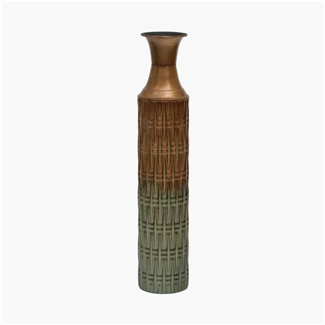 Buy VEDAS Solal Metal Floor Vase from Vedas at just INR 5899.0
