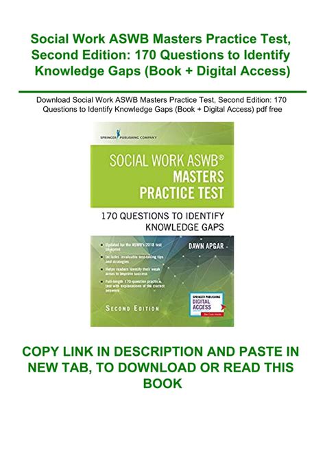 Download Social Work ASWB Masters Practice Test Second Edition 170 ...