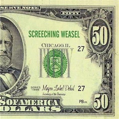 screeching weasel / major label debut cd | punker than me.