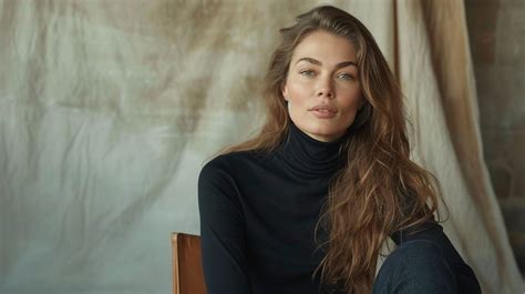 Model Getting Interview at a Show 的图像结果