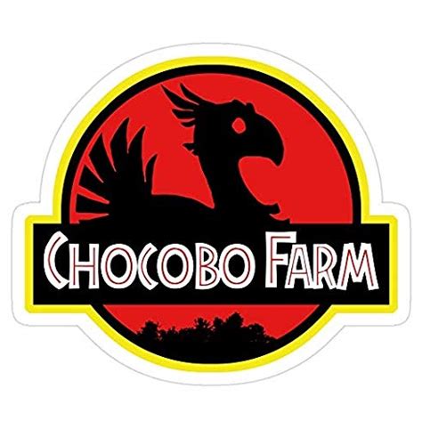 Buy Chocobo Farm, Chocobo Decal Sticker - Sticker Graphic - Auto, Wall ...