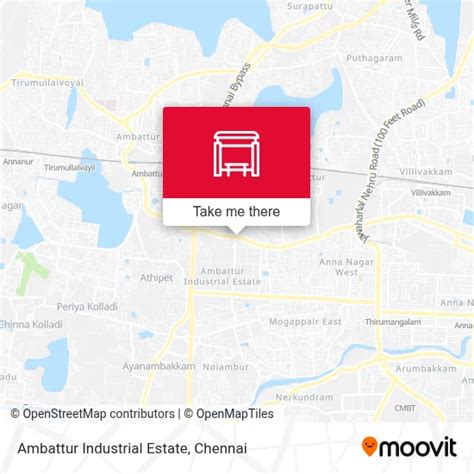 Ambattur Industrial Estate stop - Routes, Schedules, and Fares