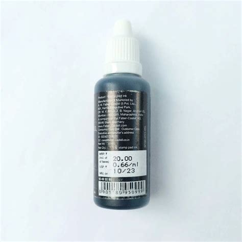 Faber Castell Stamp Pad Ink 30ml Black