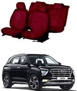 Autohug Cotton Car Seat Cover For Hyundai Creta Price in India - Buy ...