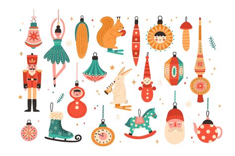 Christmas baubles set – MasterBundles
