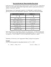 Image result for Trigonometry Steps Using the Quadratic Formula Math Site Youtube.com