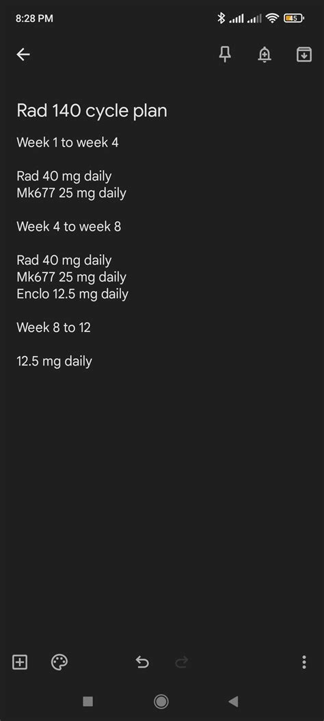 Rad 140 40 mg cycle with mk677 : r/rad140