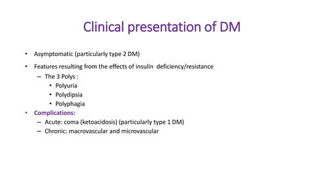 Pathophysiology of diabetes mellitus | PPTX
