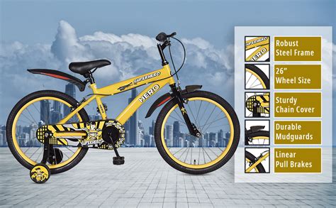 Buy Hero Unisex Super 20T Single Speed Mountain Bike Cycle Online at ...