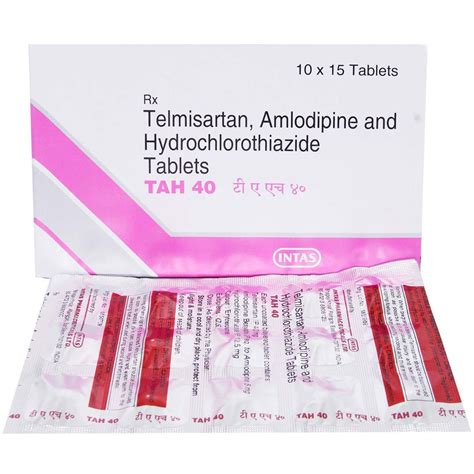 Tah 40 Tablet 15's Price, Uses, Side Effects, Composition - Apollo Pharmacy