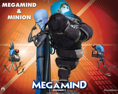 Minion and Megamind Desktop Wallpaper