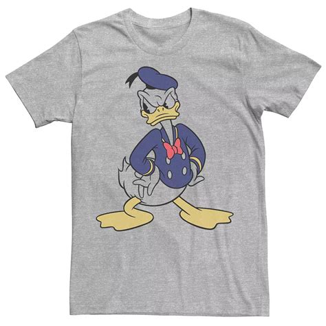 Disney's Donald Duck Traditional Angry Pose Portrait Men's Tee