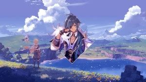 Anime Boys Genshin Impact Kaeya Digital Art Matte Finish Poster Paper ...