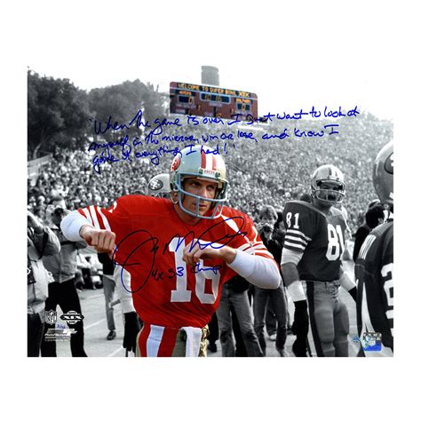 Joe Montana Super Bowl XIX Story Photo // Limited Edition - The Best of ...