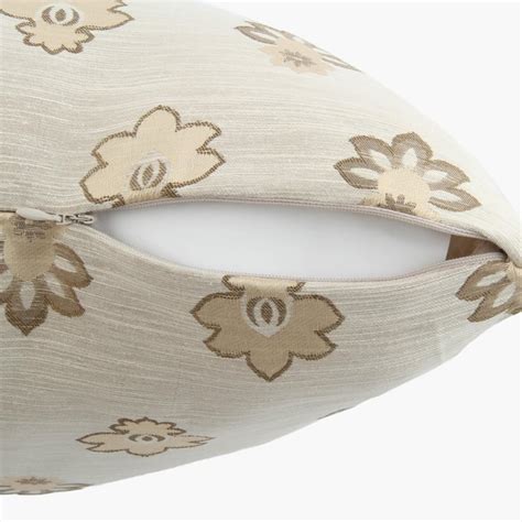 Buy Celebration Floral Jacquard Cushion Cover Set- 2 Pcs from Home ...