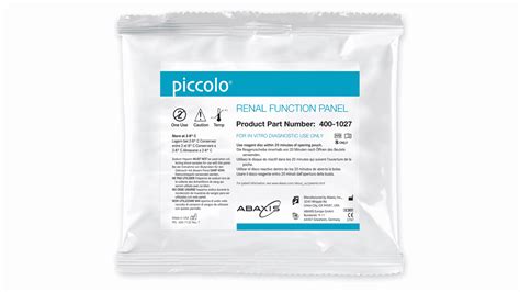 Reagent Panels - Piccolo Xpress