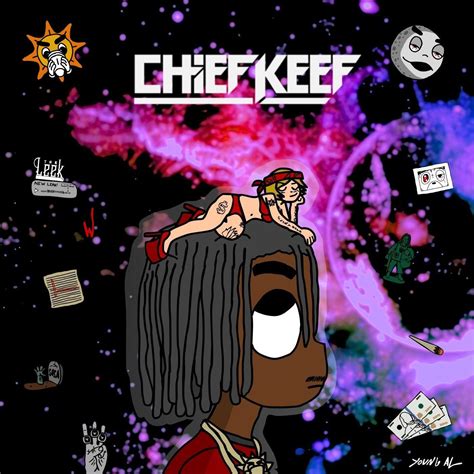 Chief Keef Cartoon Mixtape Cover