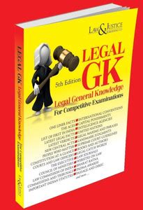 Legal General Knowledge For Competitive Examinations (Fifth Edition ...