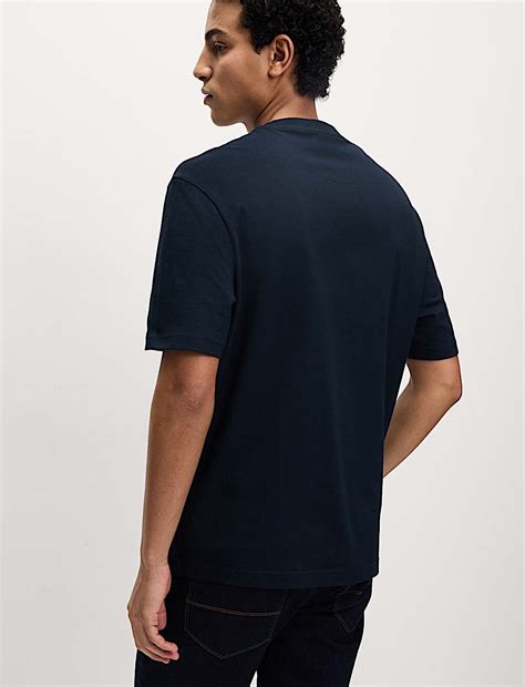 Buy Pure Cotton Bike Print T-shirt at Marks & Spencer