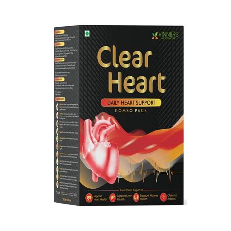 Buy Vinners Healthcare Clear Heart Liquid and Plus Capsules, Lemon, Red ...