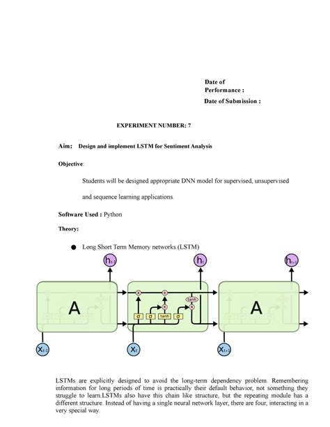 Expt 7 DL - distributed computing assignment - Date of Performance ...