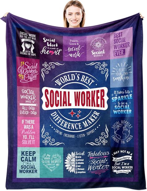 Amazon.com: ecarco Social Worker Gifts - Social Worker Appreciation ...
