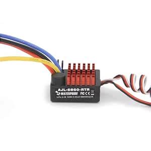 Buy RC Car 60A Brushed ESC Electric Speed Controller 6V/3A BEC 2-3S for ...