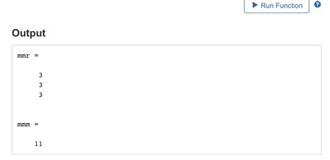 Minimum Function MATLAB 的图像结果