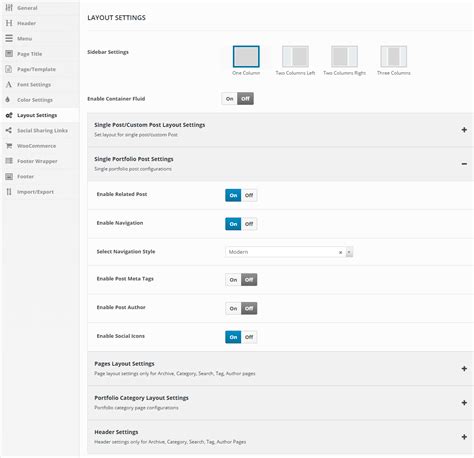 Layout Setting 的图像结果