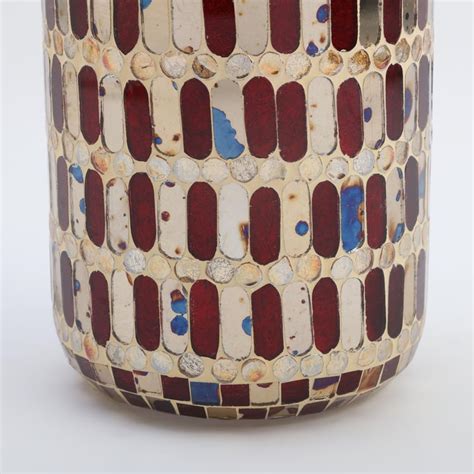 Buy Mabel Decor Glass Mosaic Vase from Home Centre at just INR 1799.0