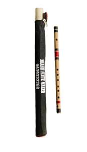 Shahji Flute Maker Bamboo Musical Instrument F Sharp Base Natural Right ...
