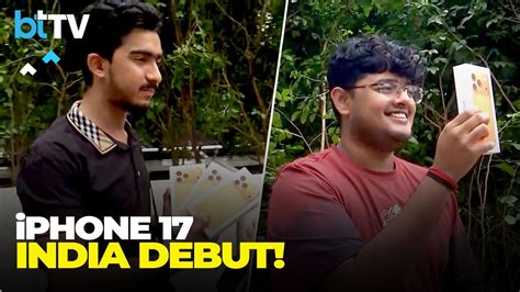 iPhone 17 Launch In India: Massive Queues, First Buyers, & New Features ...
