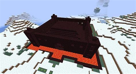 Image result for Minecraft Nether Brick Castle