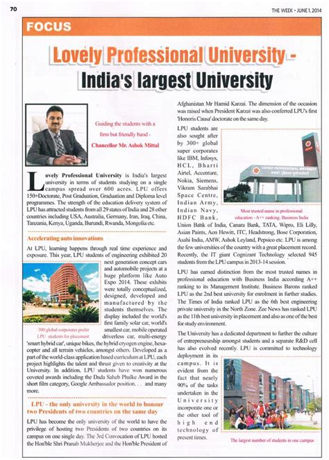 Inspiring Success Stories and Campus Highlights - LPU