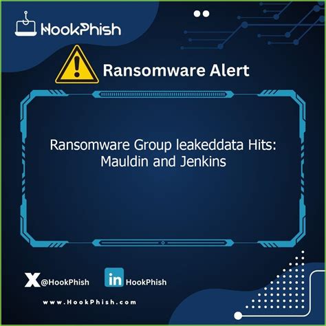 Ransomware Group leakeddata Hits: Mauldin and Jenkins