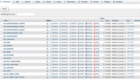 Local Database WordPress 的图像结果