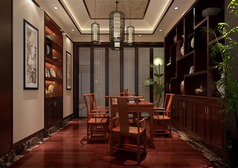 新中式风格三居室137平米11万-富力城C区装修案例-北京房天下家居装修网